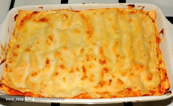 Lasagna de Dovleac cu Sos de Gorgonzola