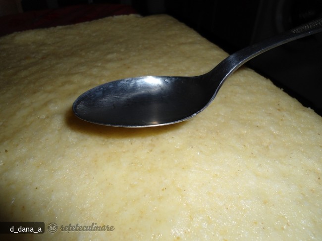 Prajitura cu Gris Insiropata