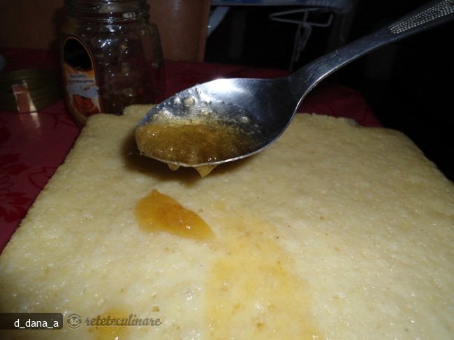 Prajitura cu Gris Insiropata