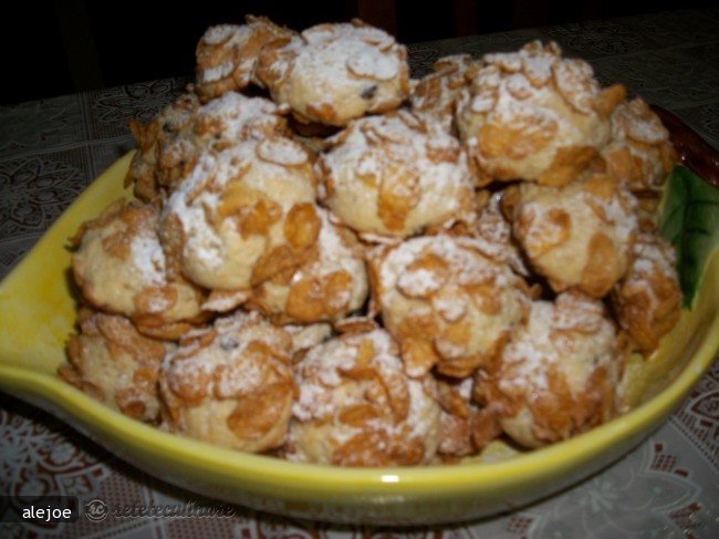 Biscuiti cu Ciocolata, Nuci si Cereale