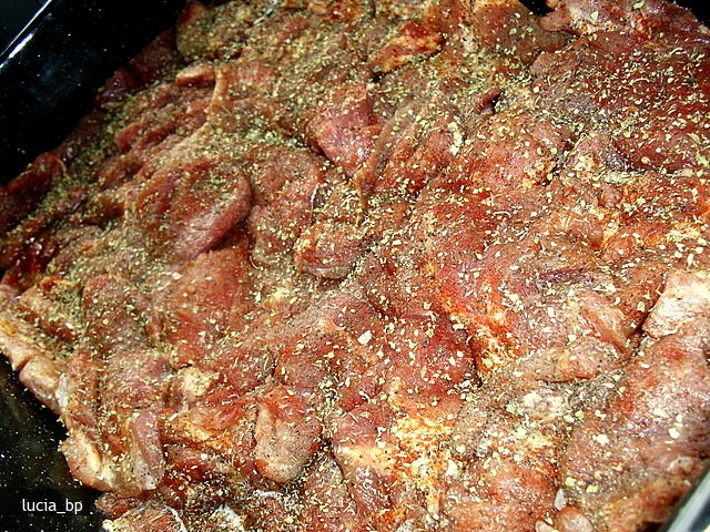 Ceafa de Porc Aromata, la Cuptor