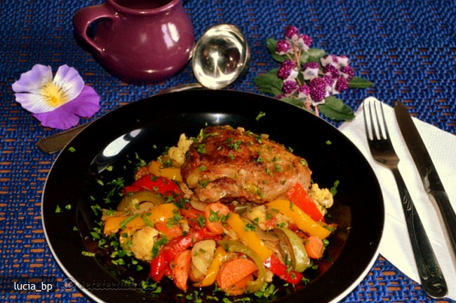 Pui Vanatoresc- Pollo Alla Cacciatora