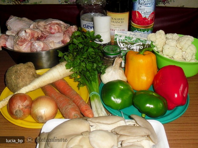 Pui Vanatoresc- Pollo Alla Cacciatora