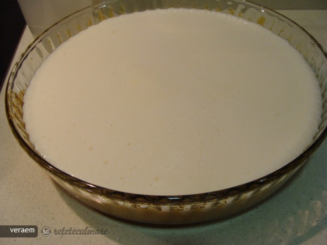 Flan de Philadelphia si Lapte Condensat