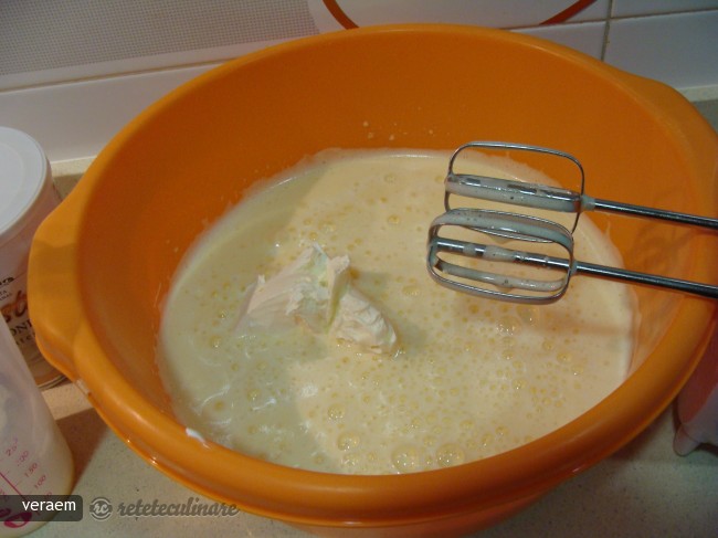 Flan de Philadelphia si Lapte Condensat
