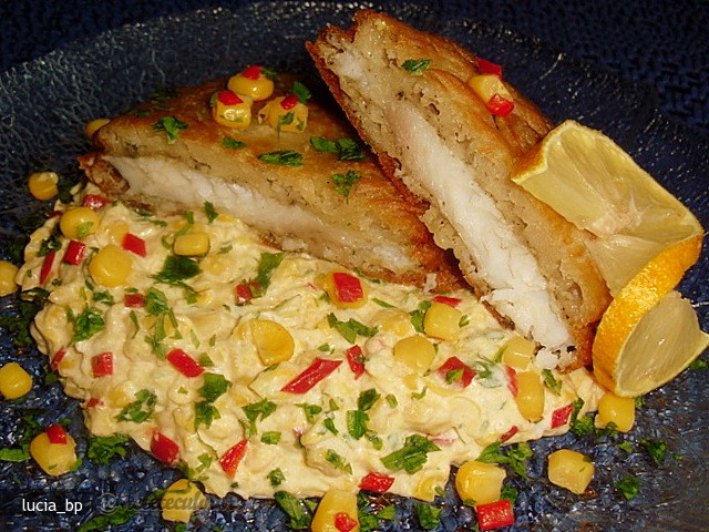 Peste in `Haine Groase` cu Pasta de Porumb