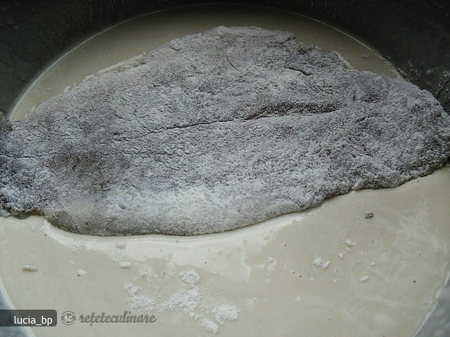 Peste in `Haine Groase` cu Pasta de Porumb