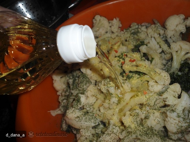 Salata de Conopida cu Ceapa Rosie