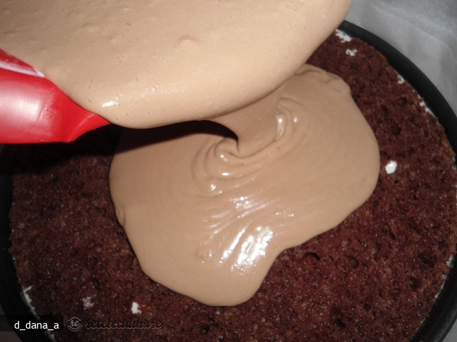 Tort cu Crema `Mousse Au Chocolat`