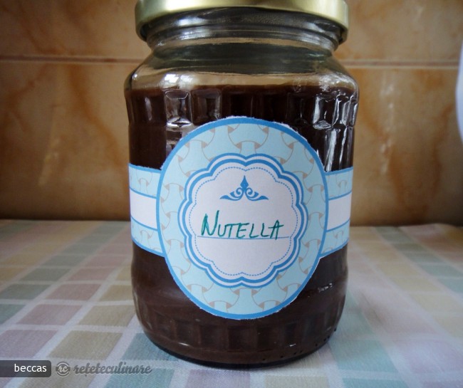 Nutella de Casa cu Lapte Condensat Indulcit