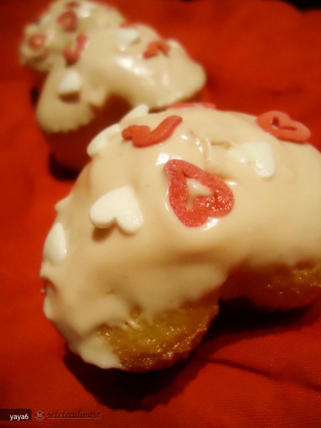 Muffins `Valentine`s Day`