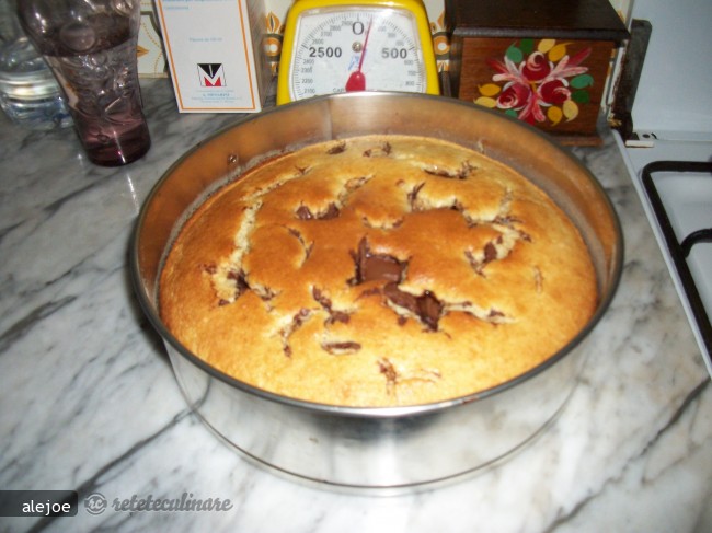 Tort cu Cocos si Nutella