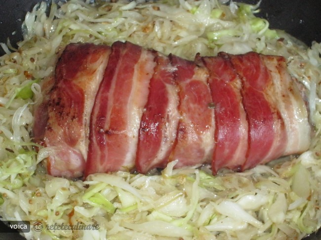 Muschiulet de Porc cu Miez de Unt Aromat