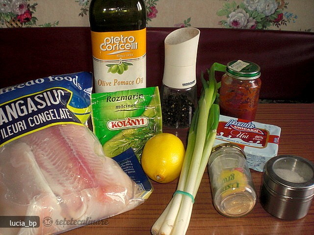 Pangasius la Cuptor