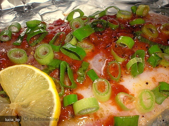 Pangasius la Cuptor