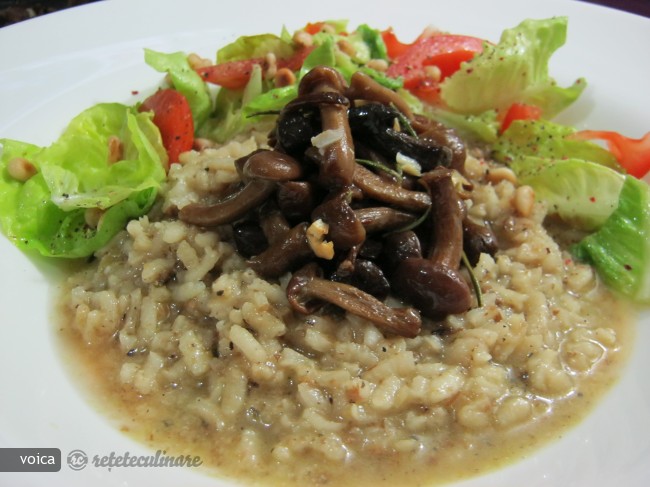 Risotto cu Hribi Uscati, A la Jamie Oliver