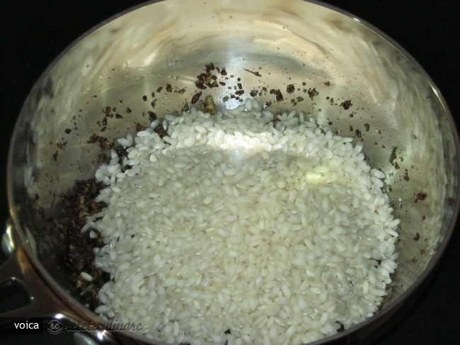 Risotto cu Hribi Uscati, A la Jamie Oliver