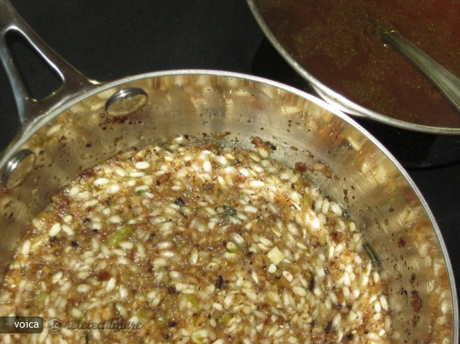 Risotto cu Hribi Uscati, A la Jamie Oliver