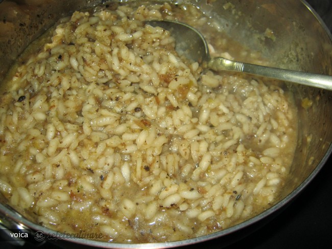 Risotto cu Hribi Uscati, A la Jamie Oliver