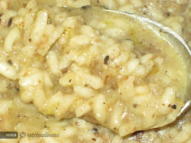 Risotto cu Hribi Uscati, A la Jamie Oliver