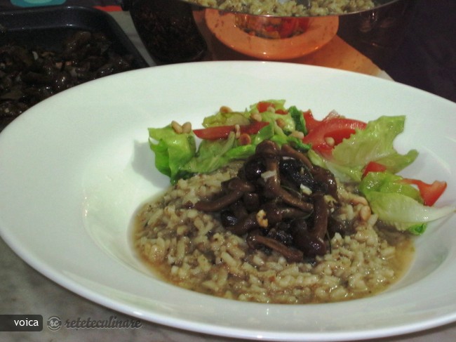 Risotto cu Hribi Uscati, A la Jamie Oliver