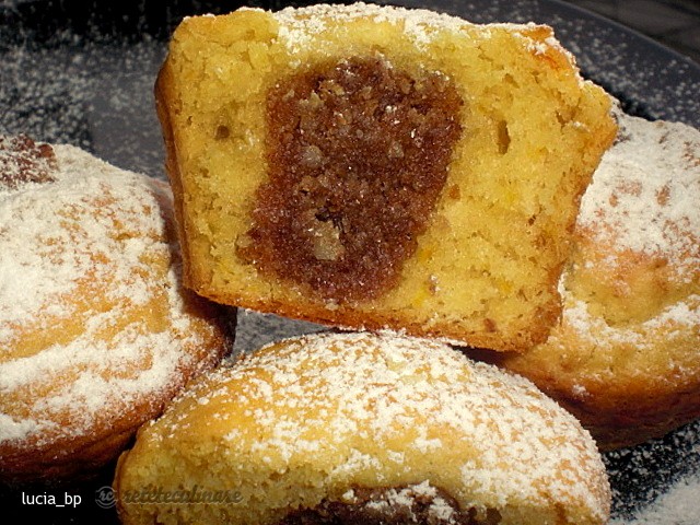 Muffins cu Portocale si Surprize