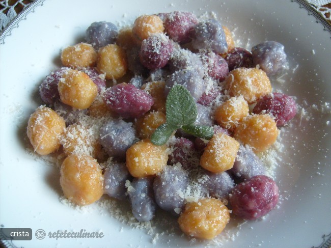 Gnocchi Colorati - de Carnaval (Fara Cartofi)