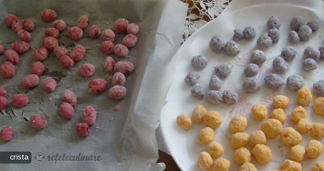 Gnocchi Colorati - de Carnaval (Fara Cartofi)