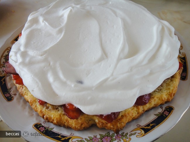 Shortcake cu Frisca, Mascarpone si Capsune