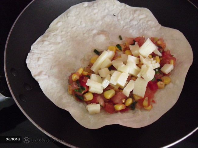 Quesadillas cu Dip de Avocado