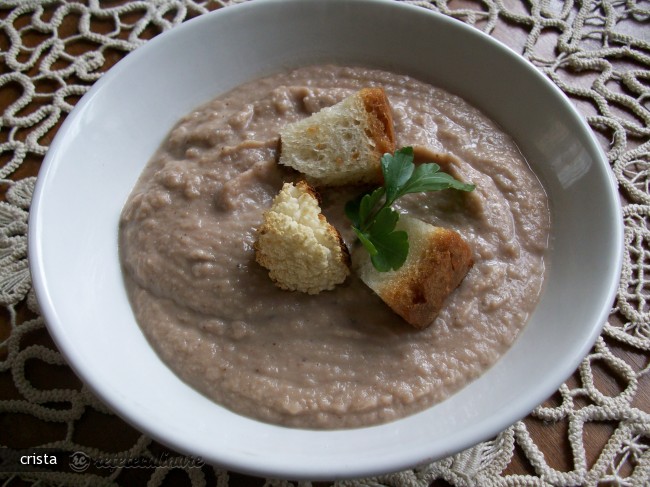 Supa Crema de Castane si Conopida Coapta