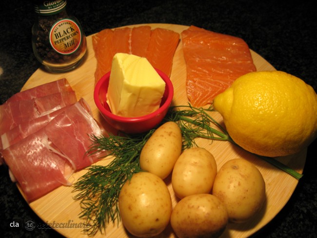 Somon Invelit in Prosciutto