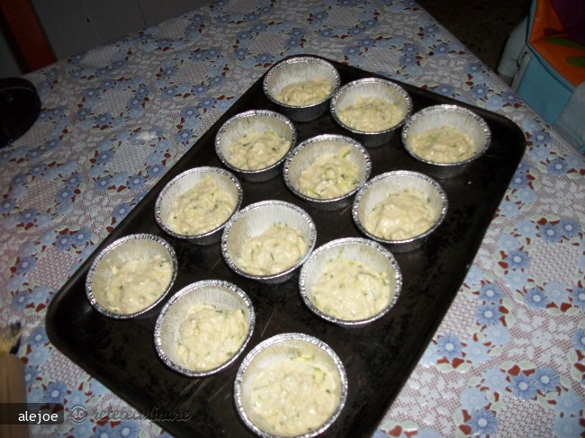 Muffins cu Dovlecei