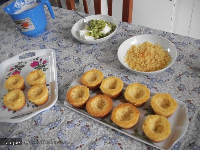 Cupcakes Mimosa
