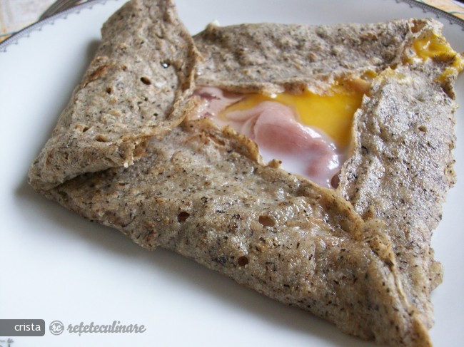 Galette Bretonne Complete (Ou, Sunca si Emmenthal)