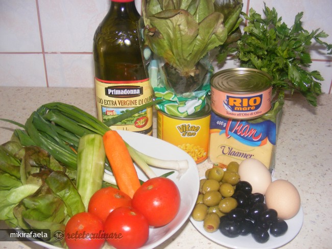 Salata de Ton (varianta de Vara)