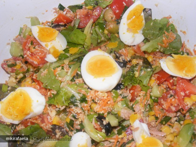 Salata de Ton (varianta de Vara)