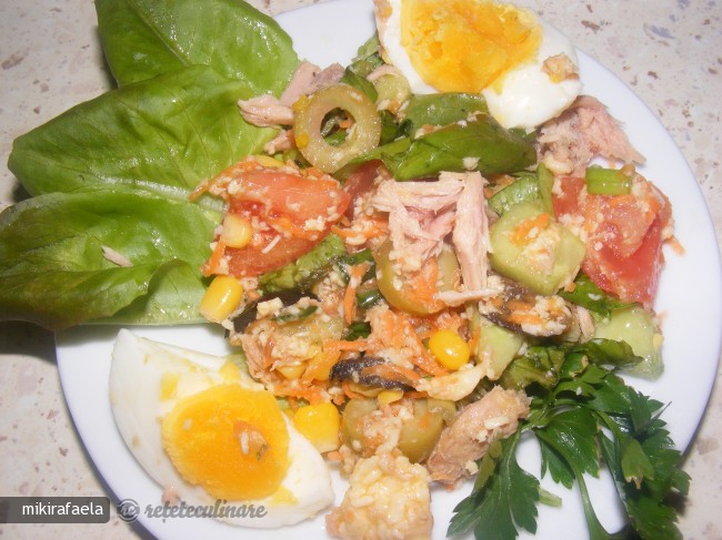 Salata de Ton (varianta de Vara)