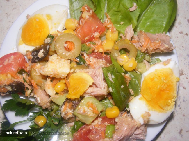 Salata de Ton (varianta de Vara)