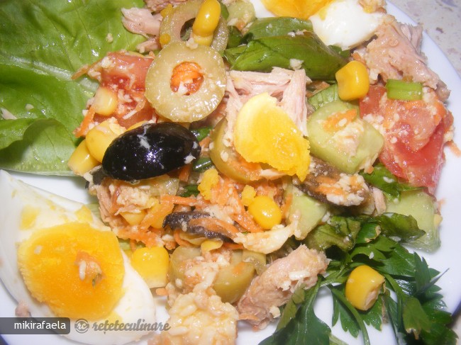 Salata de Ton (varianta de Vara)