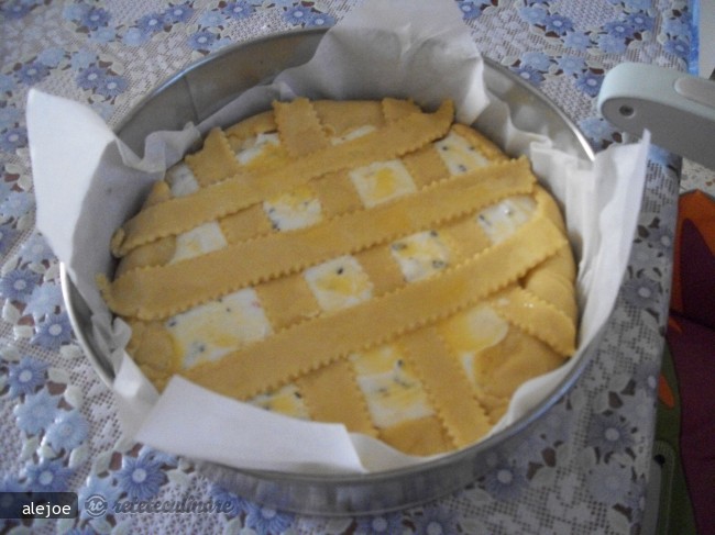 Tarta cu Ricotta si Ciocolata