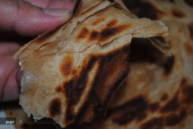 Lachha Paratha (Paine in Straturi)