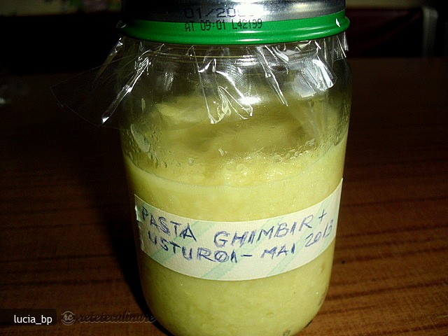 Pasta de Ghimbir si Usturoi- Allam Velluli Mudda