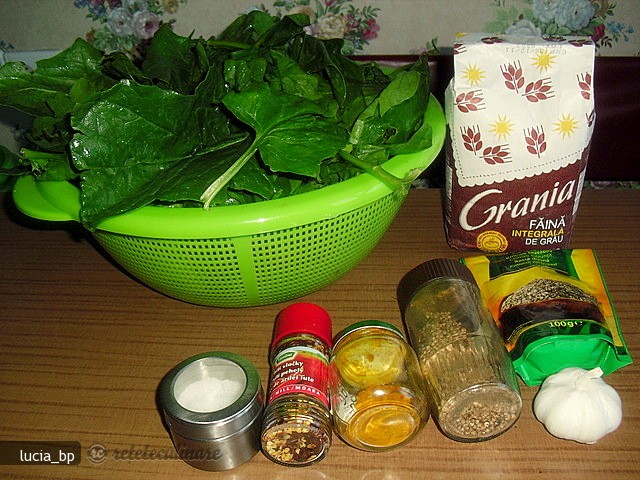 Paine Indiana cu Spanac - Palak Paratha