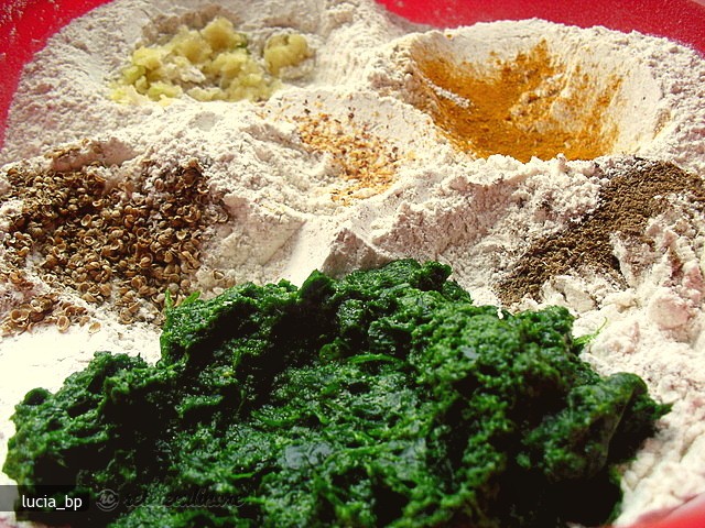 Paine Indiana cu Spanac - Palak Paratha