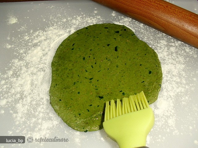 Paine Indiana cu Spanac - Palak Paratha