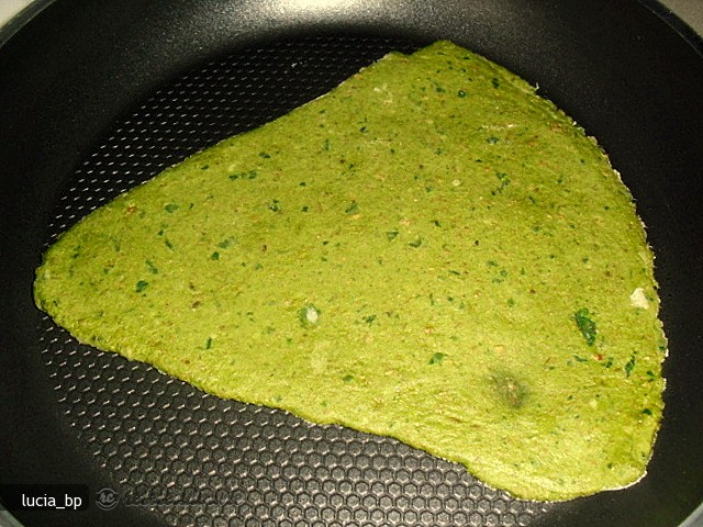 Paine Indiana cu Spanac - Palak Paratha