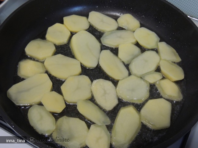 Frittata cu Cartofi si Spanac