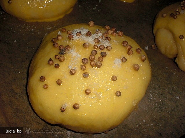 Painici Pufoase cu Sare si Coriandru