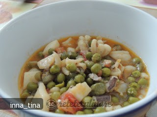 Burrida Di Seppie Alla Liguria (mancare de Sepie, Liguriana)